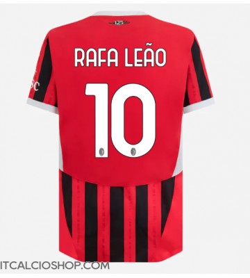 AC Milan Rafael Leao #10 Prima Maglia 2024-25 Manica Corta